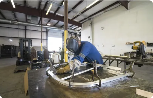 Welding a custom window well cover